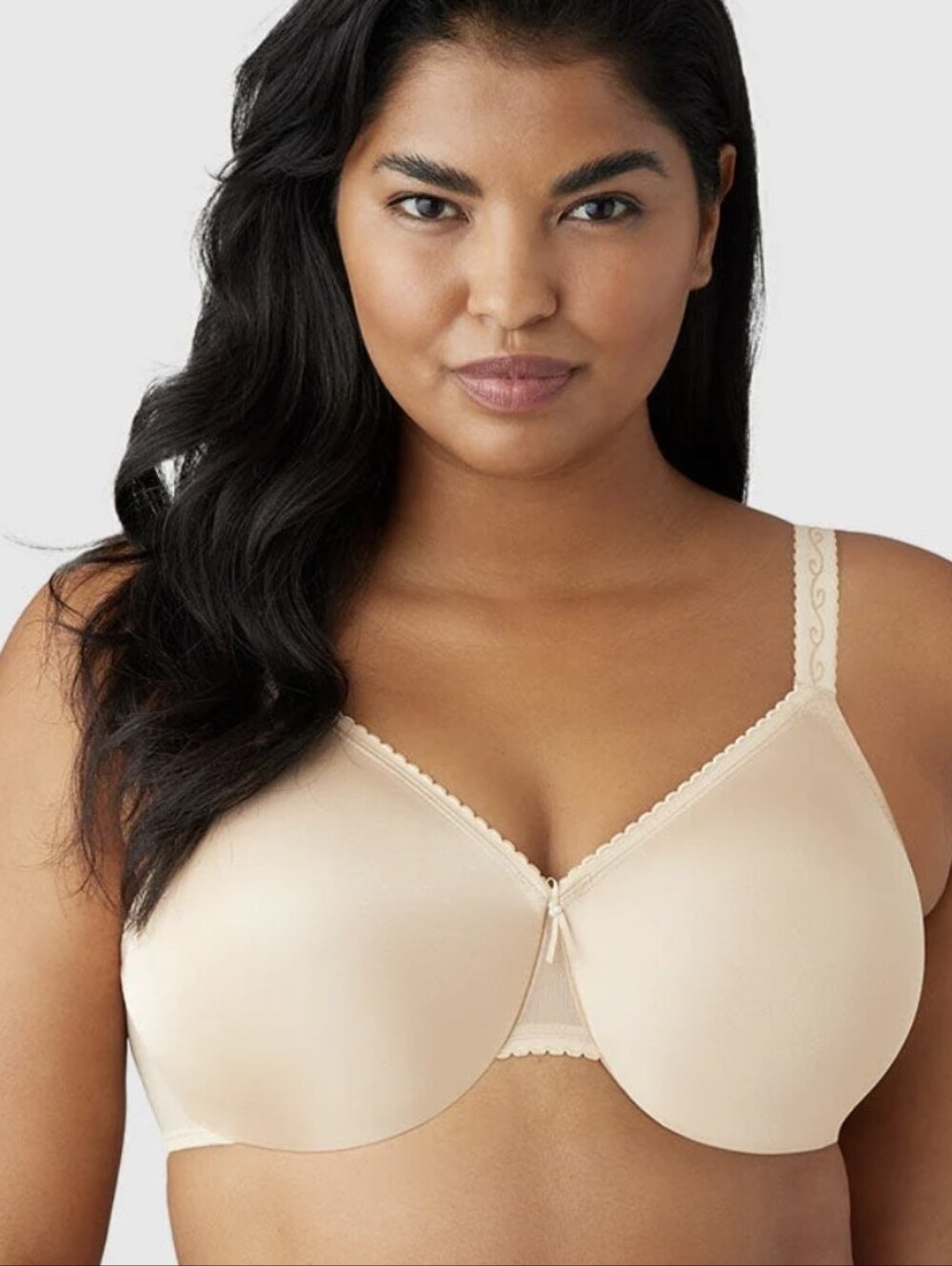 NEW Wacoal Simple Shaping Minimizer Beige Full-Coverage Bra 42DDD Style 857109
